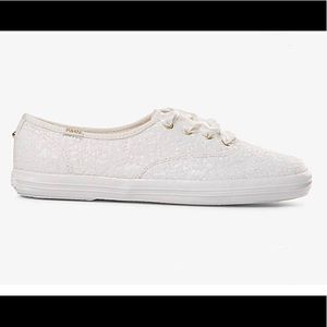 Keds x Kate Spade New York Champion Glitter Cream